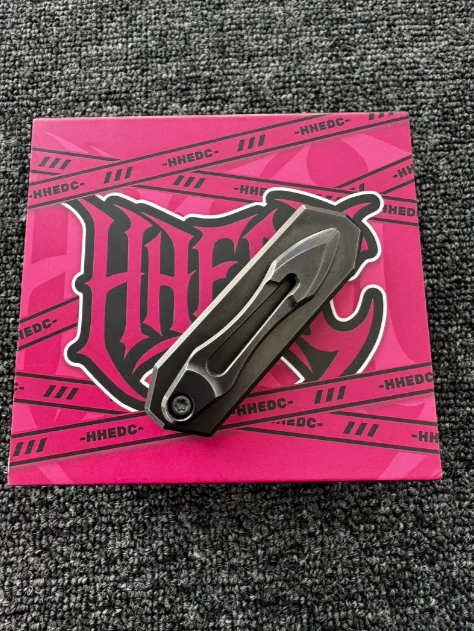 Used EDC HHedc Fantasy Push Brand Steel Battle Black Stone Wash EDC Metal Decompression Toy