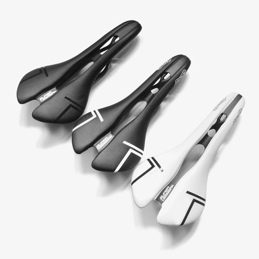 Comfortable Road Bike Carbon Saddle Sillin Mtb Mountain Bike Saddle Sadle Man Women Racing Seat Carbon Rails Bicycle Accessories