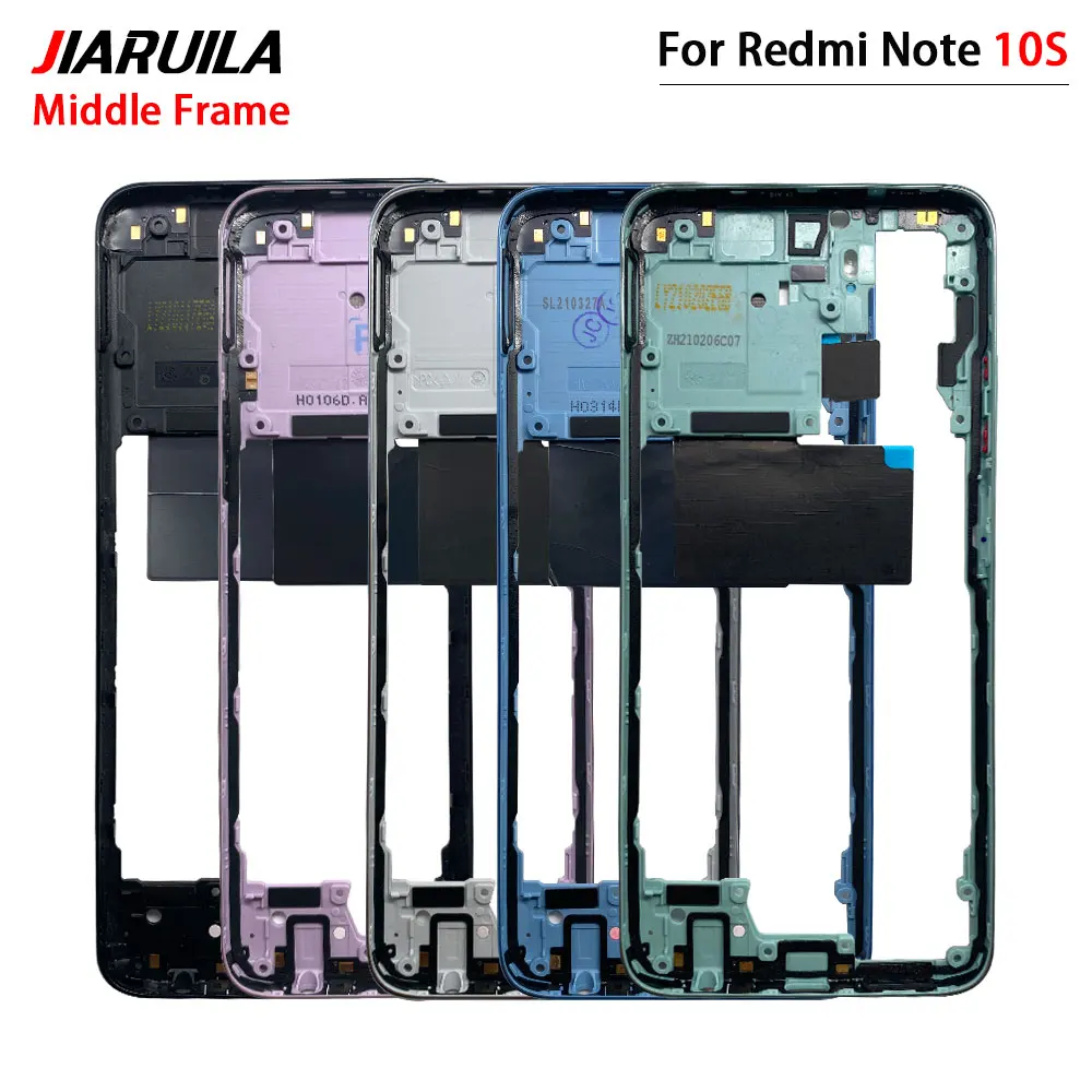 For Xiaomi Redmi Note 10 / Note 10s / Note 10 Pro Middle Frame Holder Housing Replacement Repair Parts