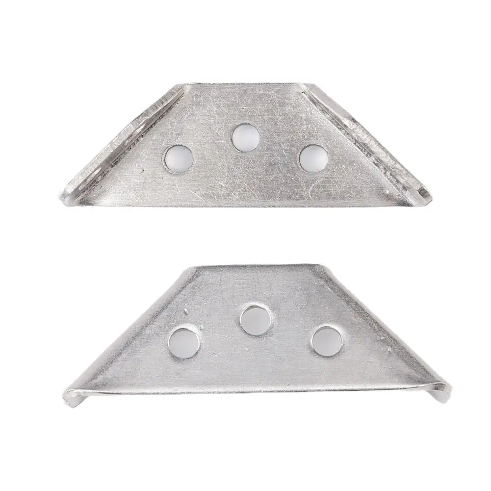 5/10PCS Universal Furniture Corner Connector Stainless Steel Small Universal Corner Code Fastener Triangular Support Furniture