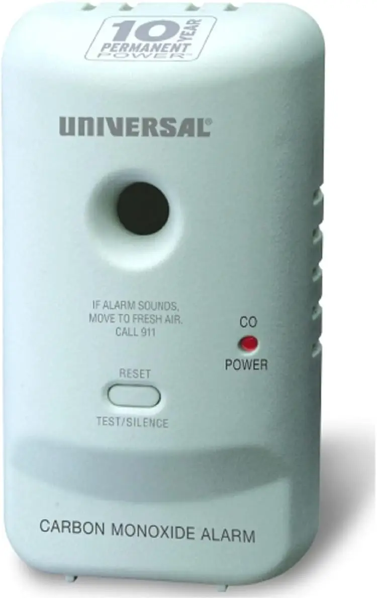 

Детектор угарного газа с 10-летним сроком службы батареи, с интеллектуальными технологиями, для настенного или настольного монтажа, белый