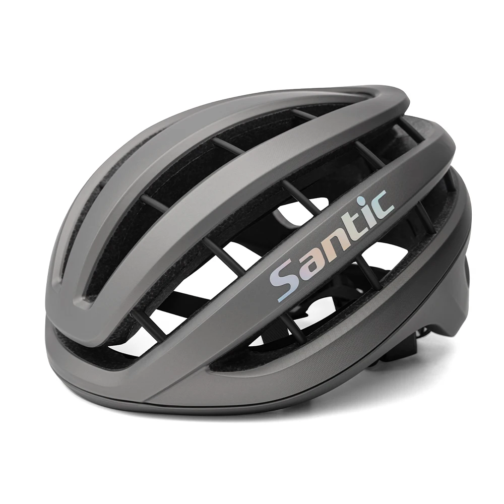 

Santic Cycling Helmet Professional Ultralight Helmet Mountain Breathable Safety Bicycle Equipment