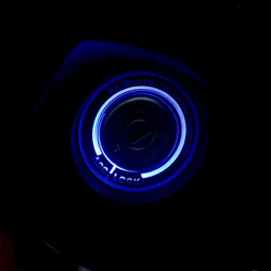 Car light LED Ignition Switch cover/Ring key ring decoration stickers for Ford Focus 2 /Focus 3 4 MK3 MK4 2005-2016/ Kuga S-MAX