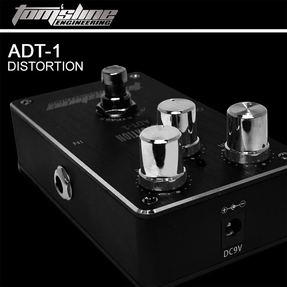 AROMA ADT-1 Electric Guitar Distortion Effect Pedal True Bypass Aluminum Alloy Housing Electric Guitar Accessories Effect Pedal