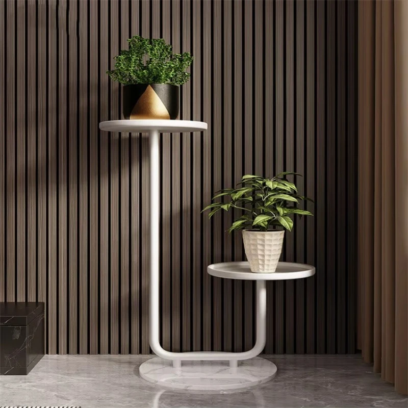 Indoor Home Garden Steel Flower Stand Powder Coated Flower Pot Stand