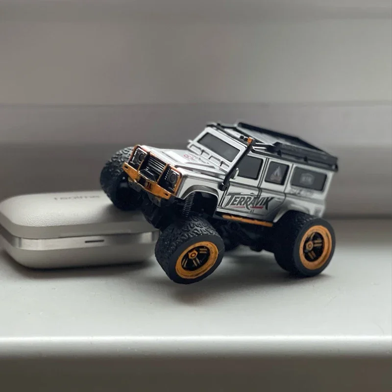 Mini Drift RC Car Desktop Racing Model with ESP 2.4G 4WD 1/64 High Speed Remote Control Vehicle Toy For Adults Ideal Gift