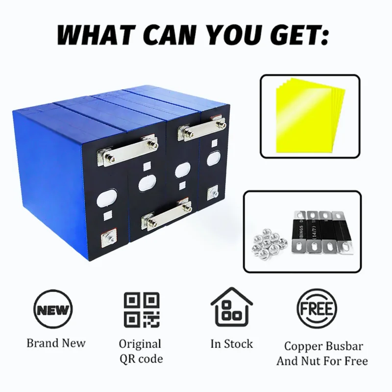 4 قطعة 3.2 فولت 340Ah 8000 + LiFePO4 بطارية ليثيوم فوسفات الحديد بطارية الصناعية الصف خلية الطاقة لتقوم بها بنفسك 12 فولت 24 فولت الشمسية RV خاص