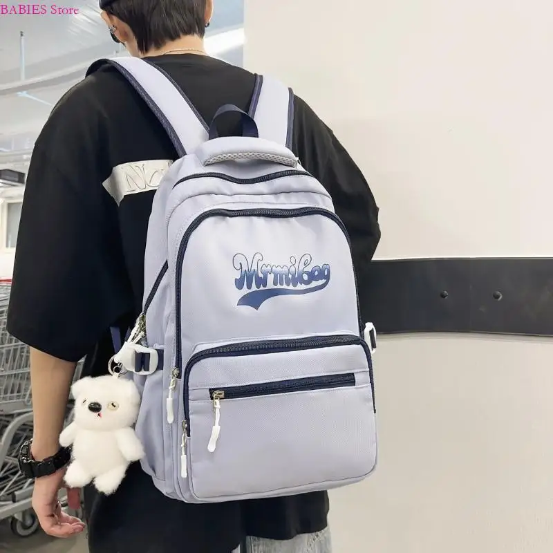 

C9GB Fashionable School Bag Large Capacity Backpack Laptop Daypack Casual Book Bags for High School and College Students