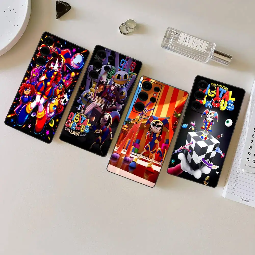 Amazing Digital Circus Phone Case For Samsung S 24 fe 25 Ultra plus 20 lite 21 30 22 23 24 22 Ultra 5G Fundas