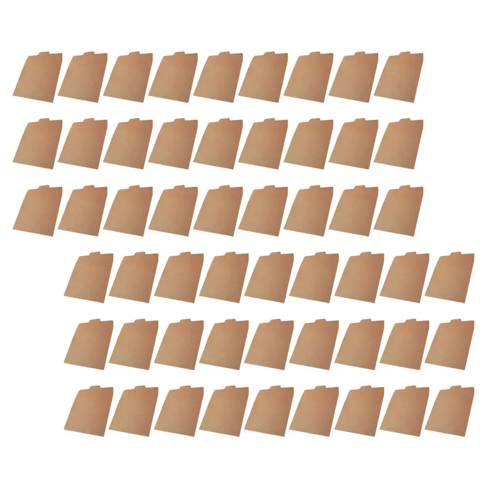

100Pcs Cd Envelopes Sturdy Kraft Paper Self Seal Mini Envelopes for Wedding Invitations Postcards Receipts Trading Cards and