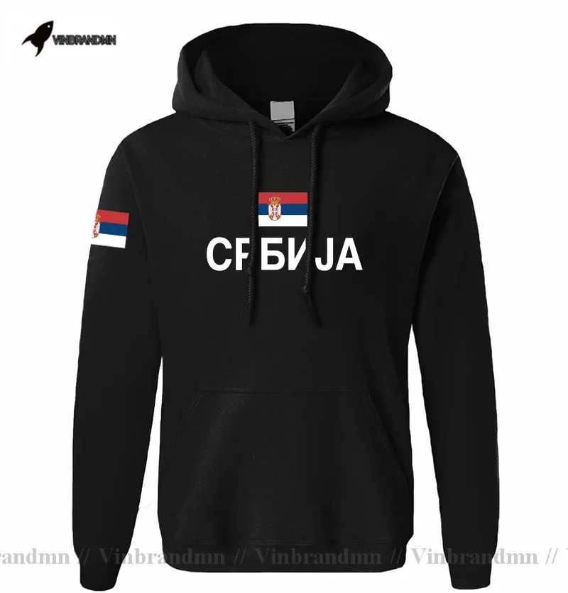 Serbia Serbian Serbs hoodies men sweatshirt sweat new hip hop streetwear clothing sporting top tracksuit nation 2021 SRB Srbija