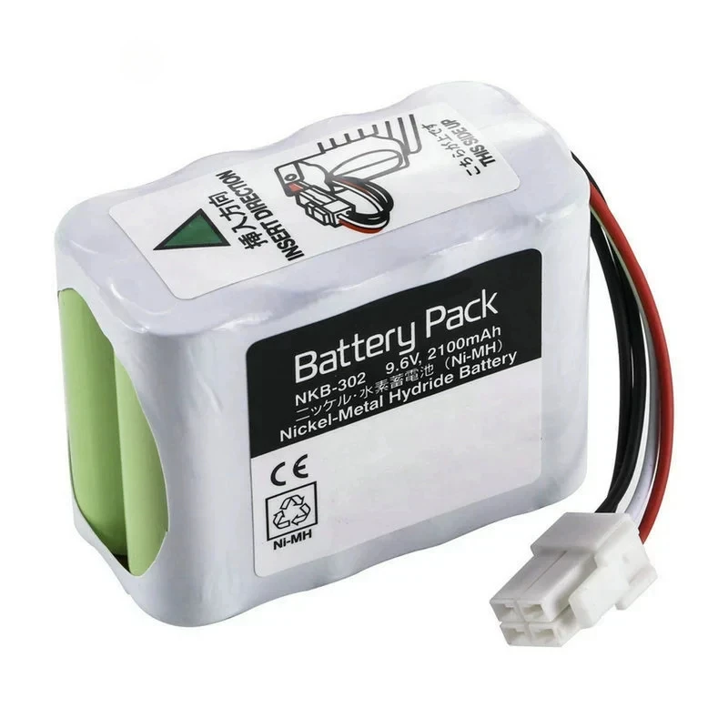 

Аккумуляторный блок NKB-302 9.6V 2100mAh для медицинского оборудования, совместимый с мониторами пациента OPV-1500 и OPV-1500K