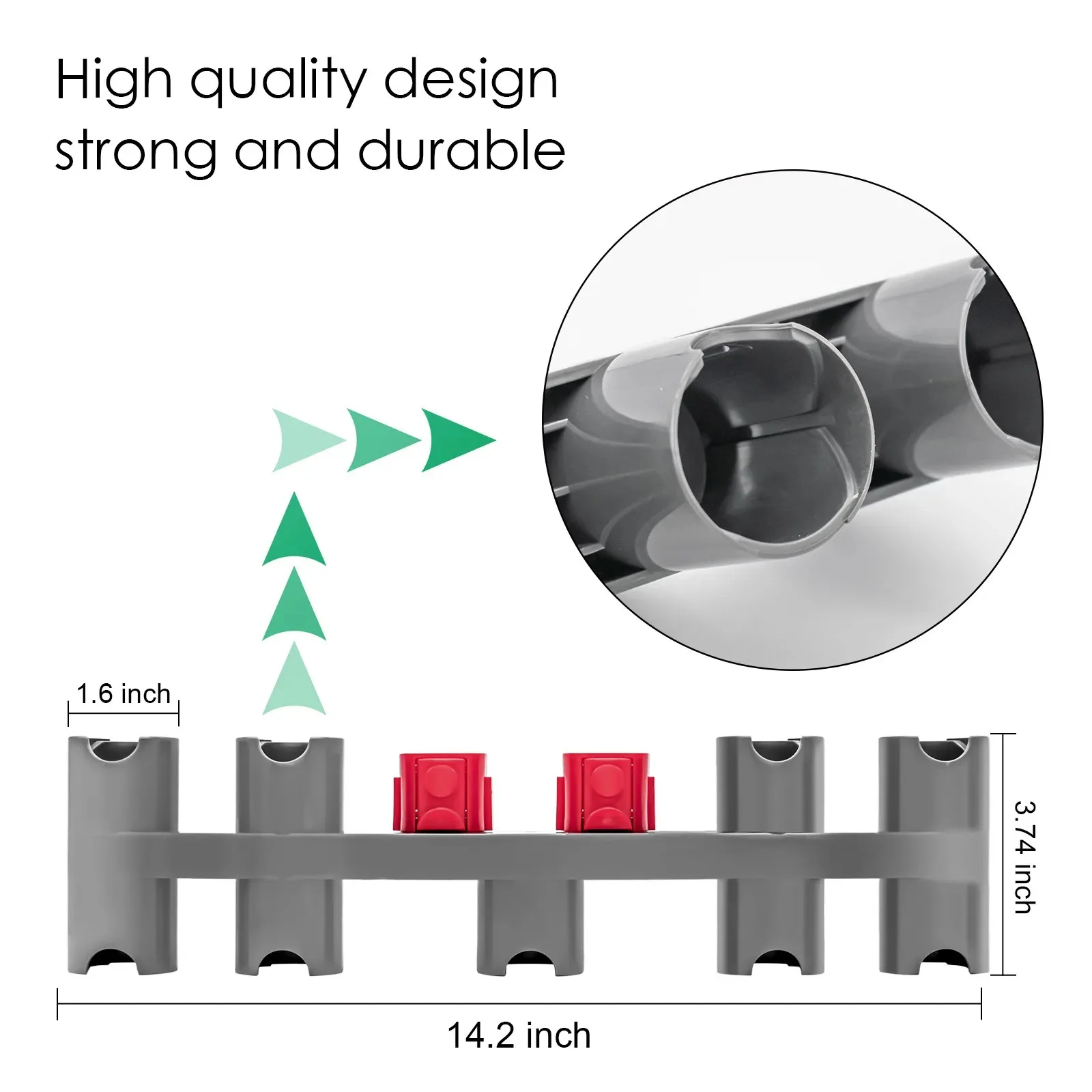 Do odkurzacza Dyson V7 V8 V10 V11 V15 Miejsce głowicy szczotki Dysza Akcesoria do czyszczenia Wspornik Półka do przechowywania Uchwyt na narzędzia