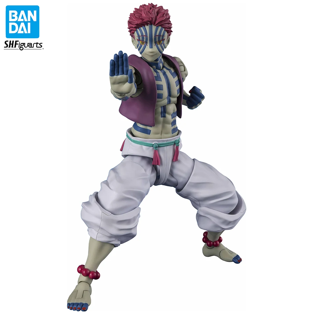 

Original NEW BANDAI S.H.Figuarts Akaza (Demon Slayer: Kimetsu no Yaiba) Exquisite 14.5cm Anime Action Figure Model Gift Toys