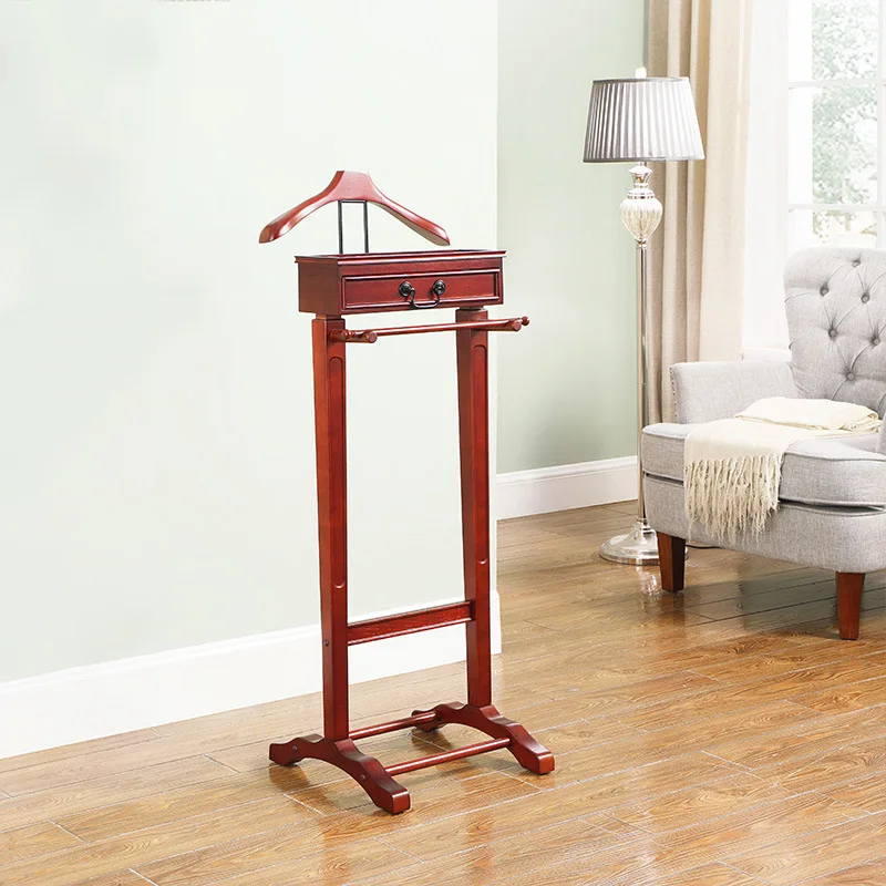Home American floor coat rack, suit rack, bedroom hanger, floor suit rack, hanger.