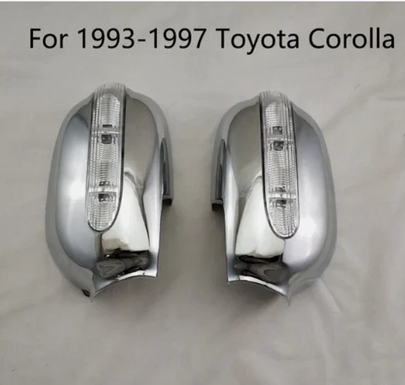 

Chrome Mirror Cover With LED Side Blinker For Toyota Corolla 93-97 AE110