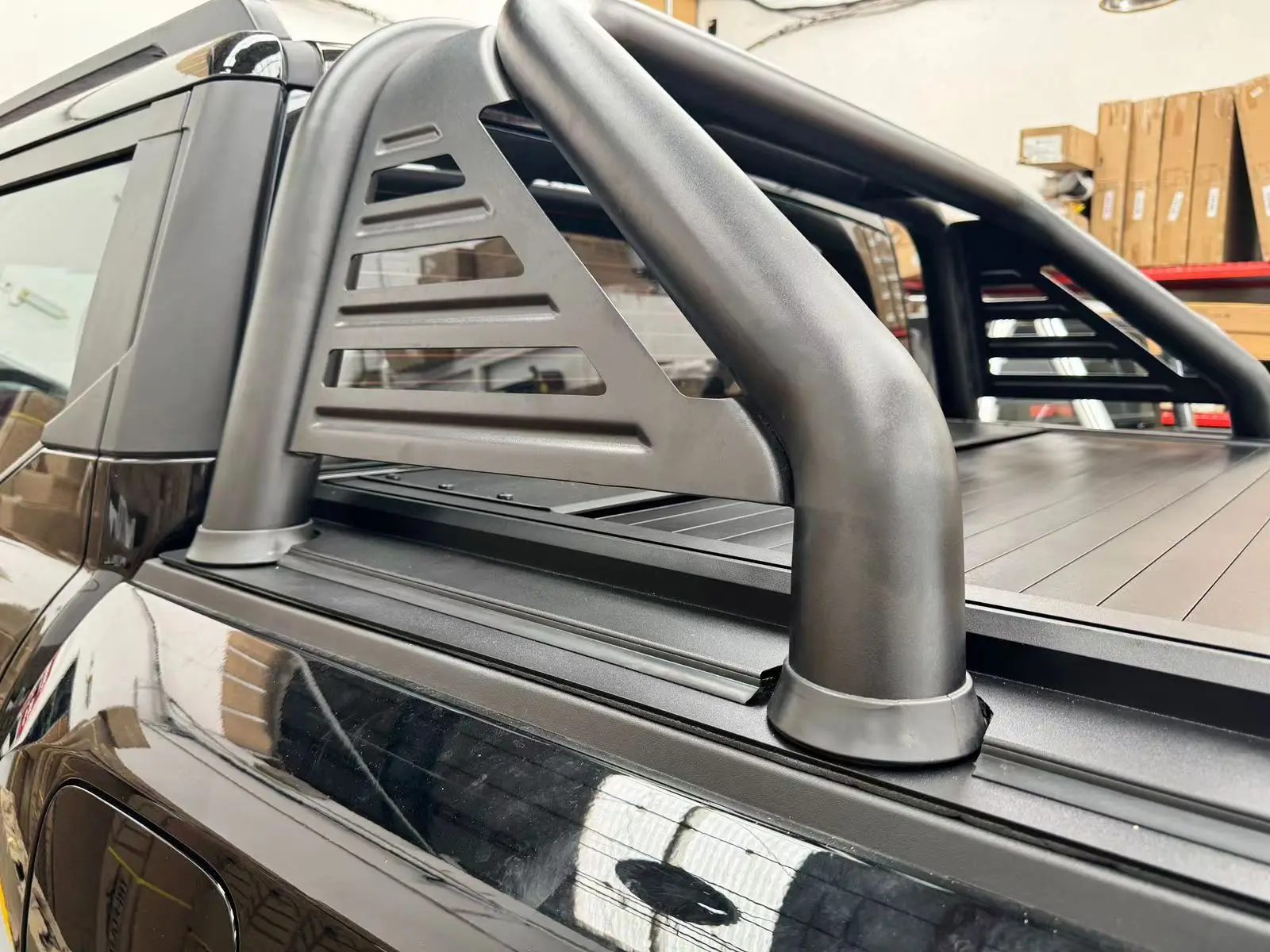 Tampa de rolamento Shark 6 Roll N Lock, tampa de obturador retrátil manual de alumínio elétrico resistente