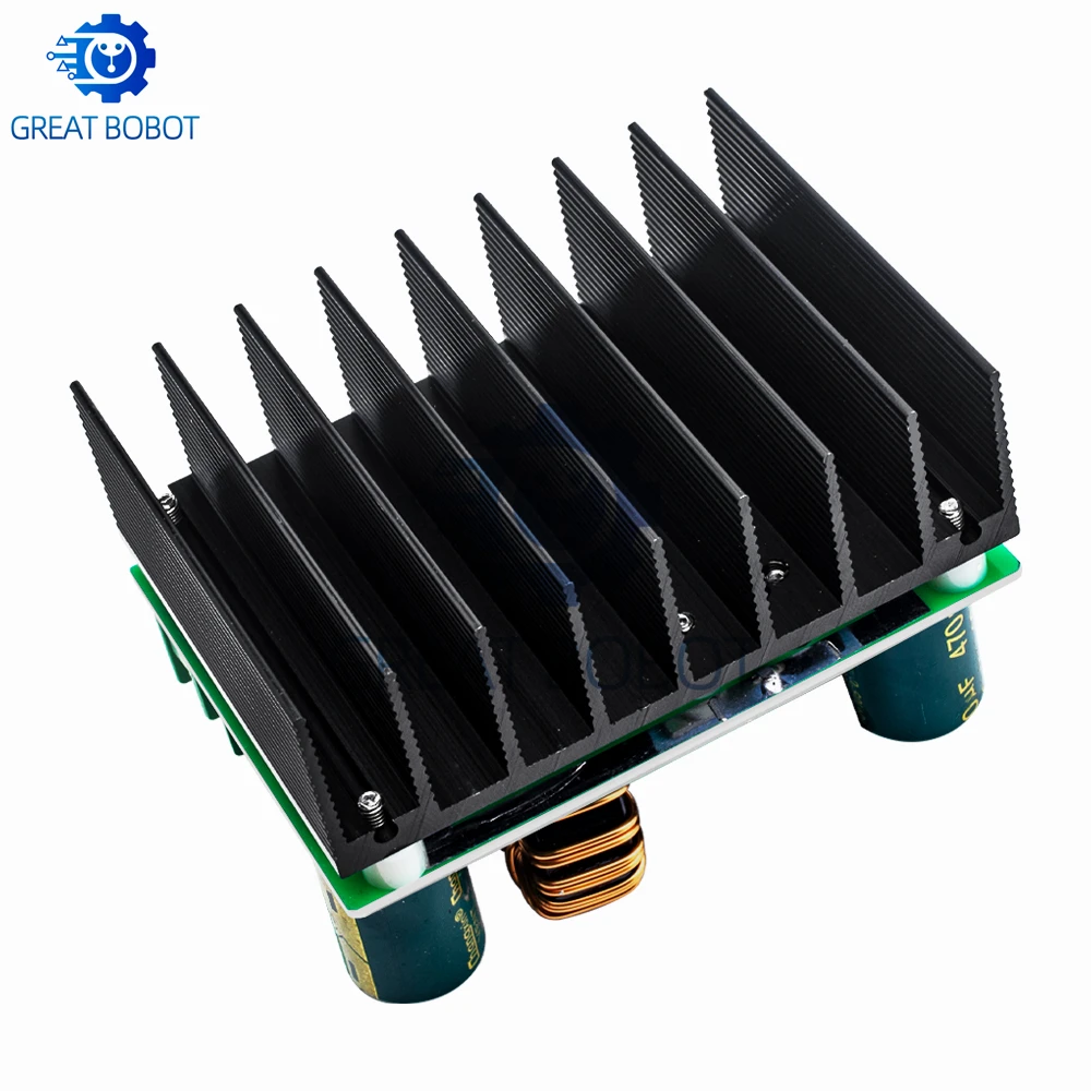 600W DC-DC Boost Converter Module, CC CV Adjustable Step-Up Power Supply, 9-60V Input to 12-80V Output