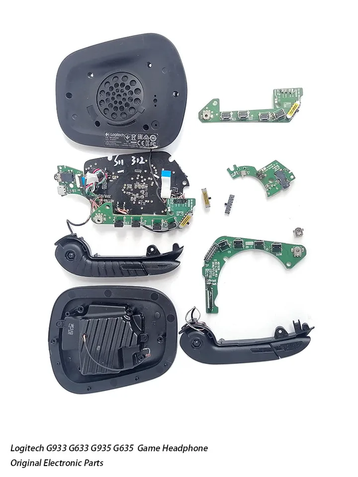 Logitech-オリジナルのゲーミングヘッドセット,PCB PCBマザーボード