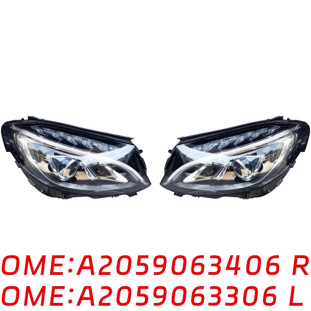 

Suitable for Mercedes Benz W205 C250 C300 C400 headlights Hernia lamp A2059063306 A2059063406 A2059063106 A2059063206 auto parts