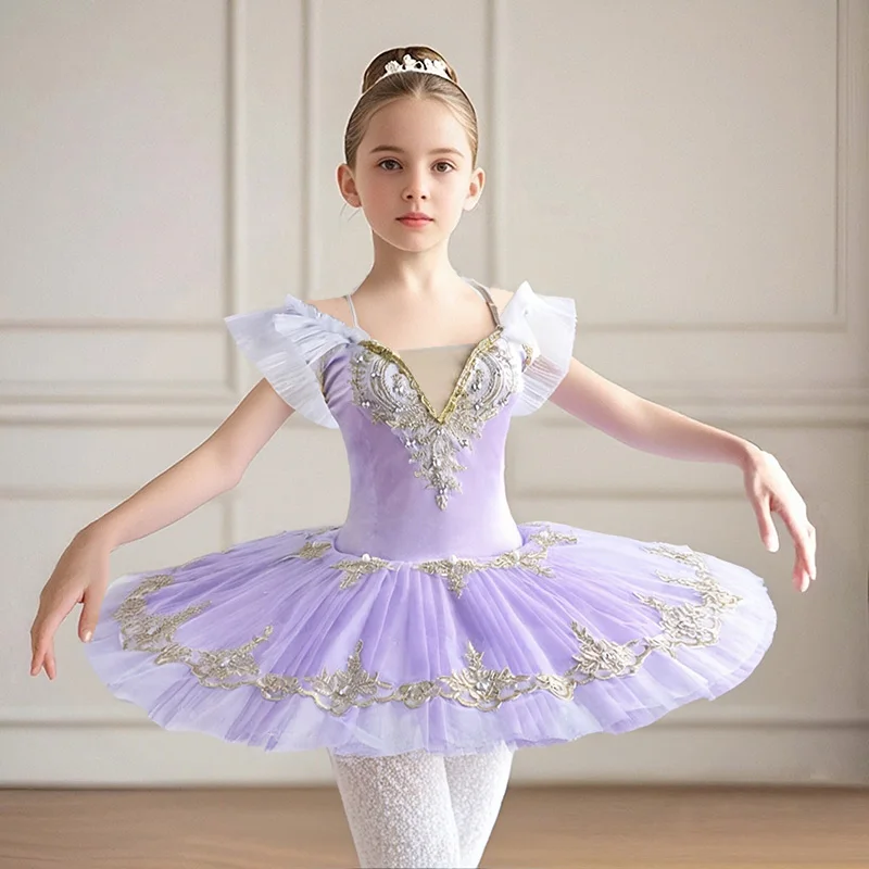 adult-kids-long-professional-ballet-tutu-swan-lake-ballet-costume-ballerina-ballet-dress-girls-performance-dancewear-velvet-top