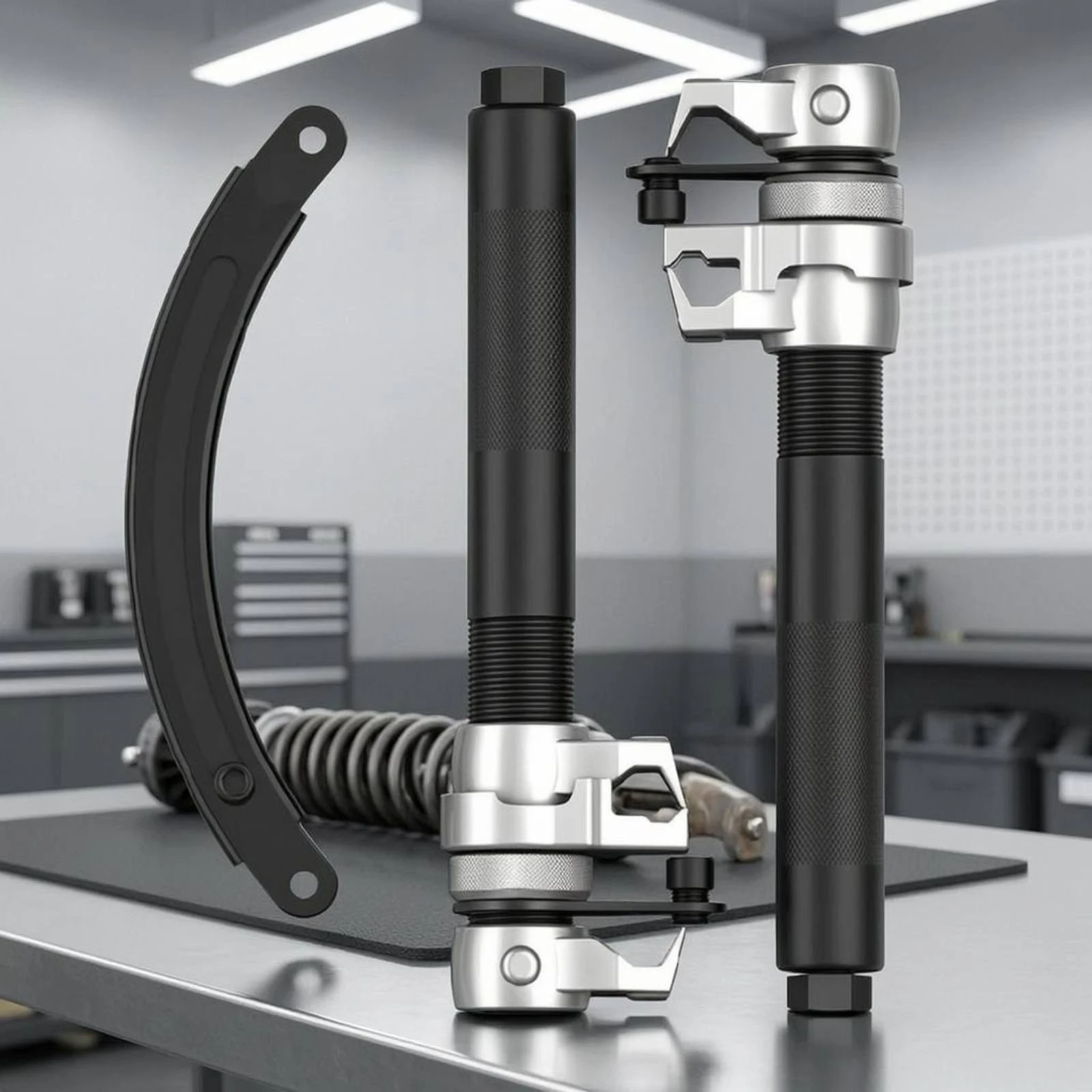 Claw Coil Compressor Safe Compression Shock Absorber Coil Compressor Heat Treated Steel Corrosion Resistant for Mechanics