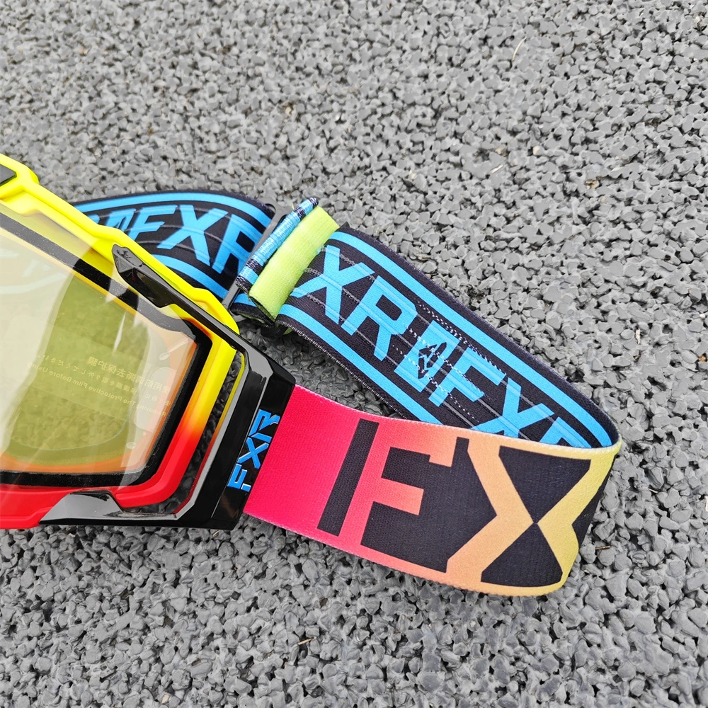FXR Motocross Brille HD Objektiv Motorrad Anti-fog Brillen Reiten Gläser Männer Moto MX MTB Sonnenbrille Dirt Bike Zubehör – Detail 3