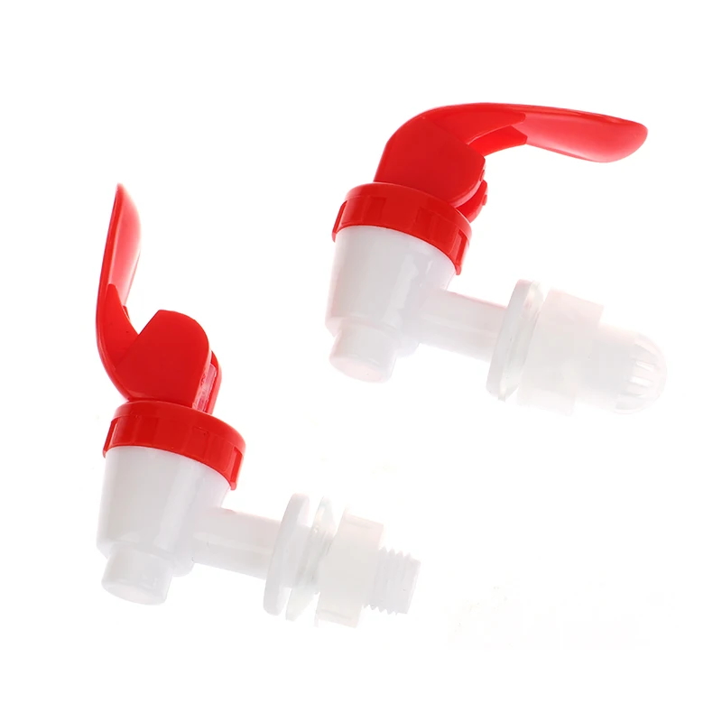 2 Sizes New Plastic Water Dispenser Tap Thread Dia Bottled Water Dispenser Spigot Faucet BibcocksUniversal Box