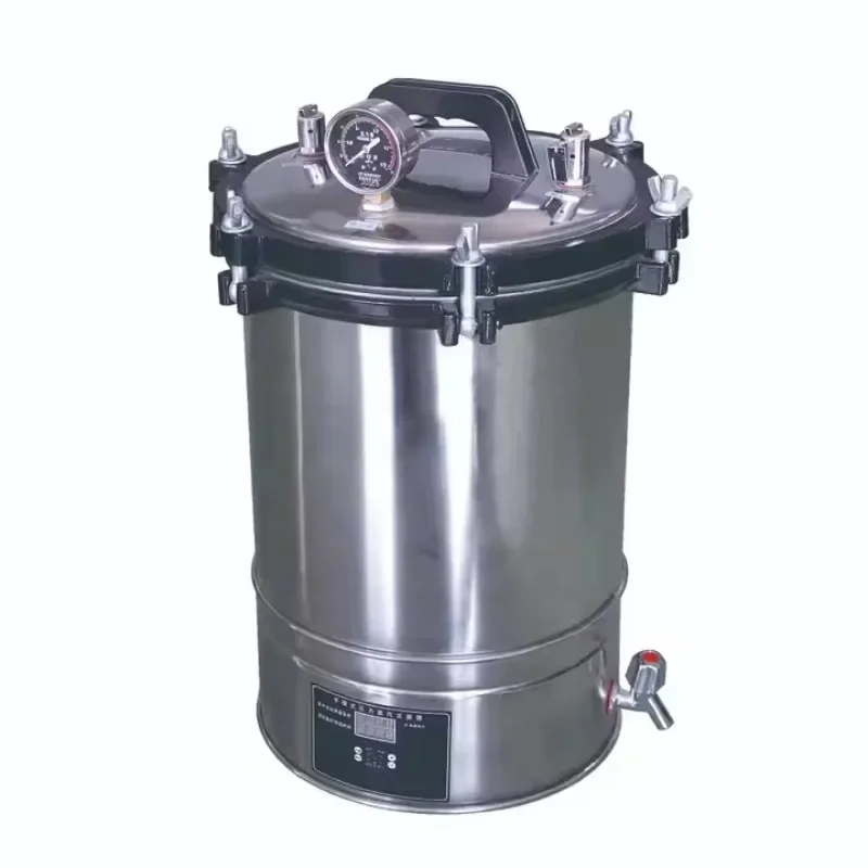 Equipment Portable Pressure Steam Sterilizer Equipment Stainless Steel Structure Autoclave Machine
