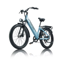 26 inch electric city bike BURCHDA AZ26 48V20Ah 7-speed