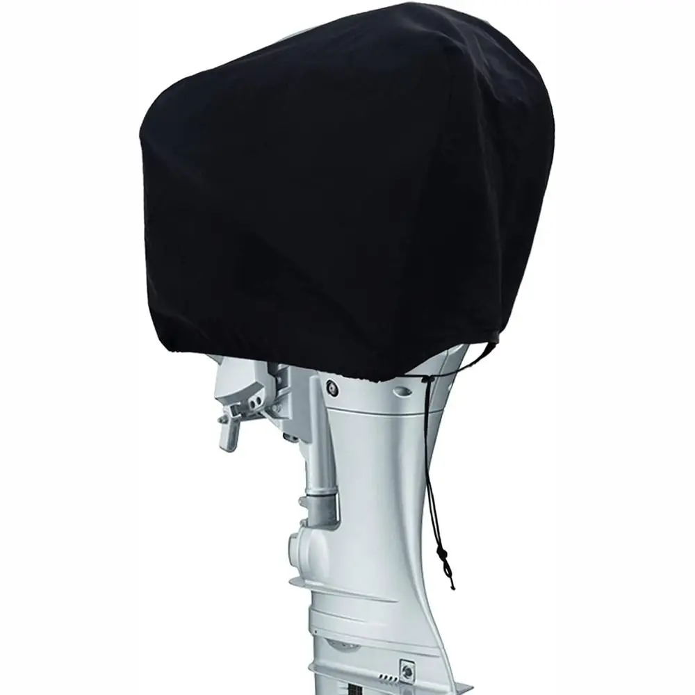 New 15-150HP Full Outboard Engine Cover Anti-scratch Sun Protection Motor Engine Boat Cover 210D Oxford Cloth Dust Cover