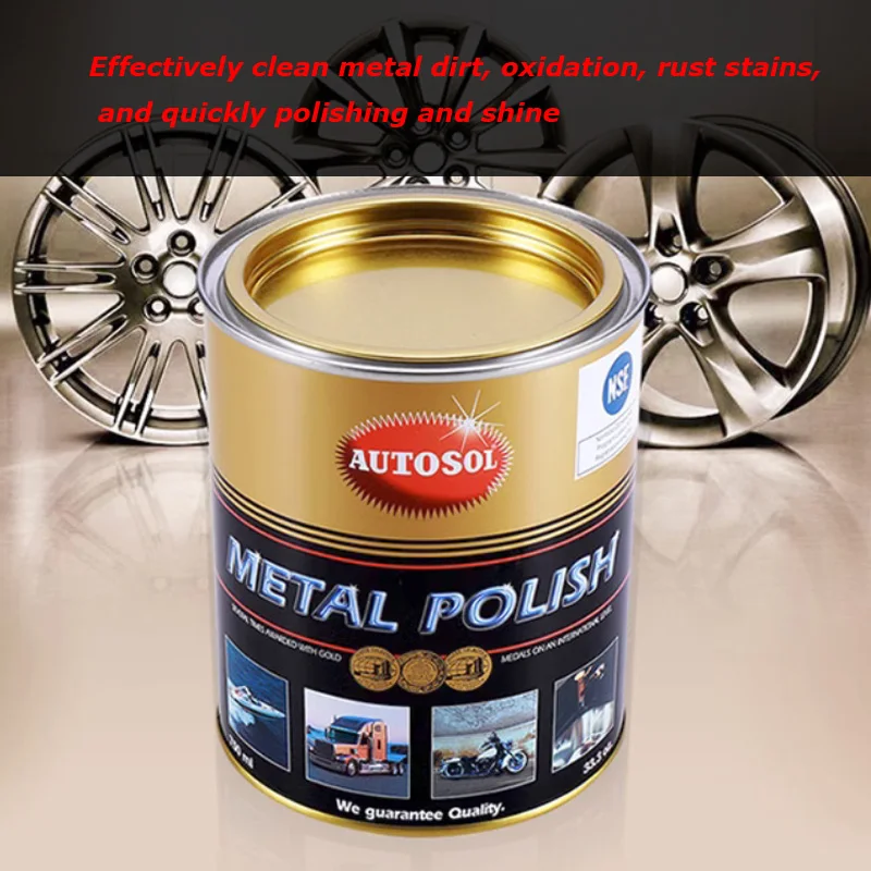 750ml German AUTOSOL Metal Polishing Paste Stainless Steel Rust Removal Grinding Copper Metal Scratch Repair