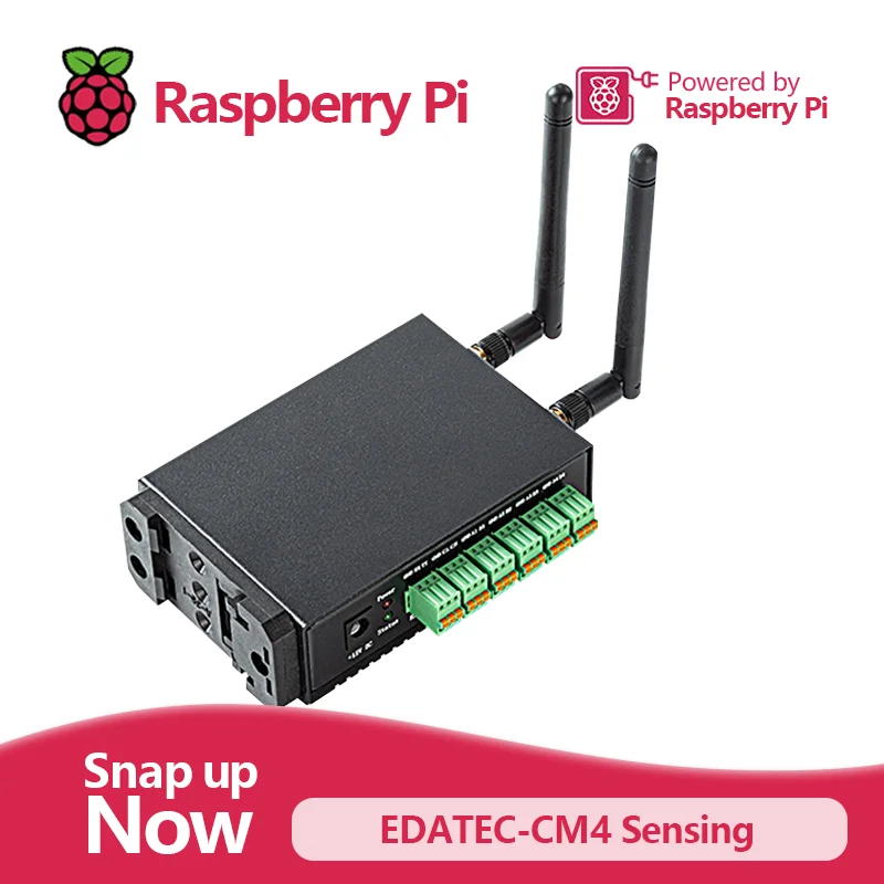 Broadcom BCM2711 EDATEC wykrywanie CM4, komputer przemysłowy do wielu partii i akwizycji danych na podstawie Raspberry Pi CM4, do 8GB RAM