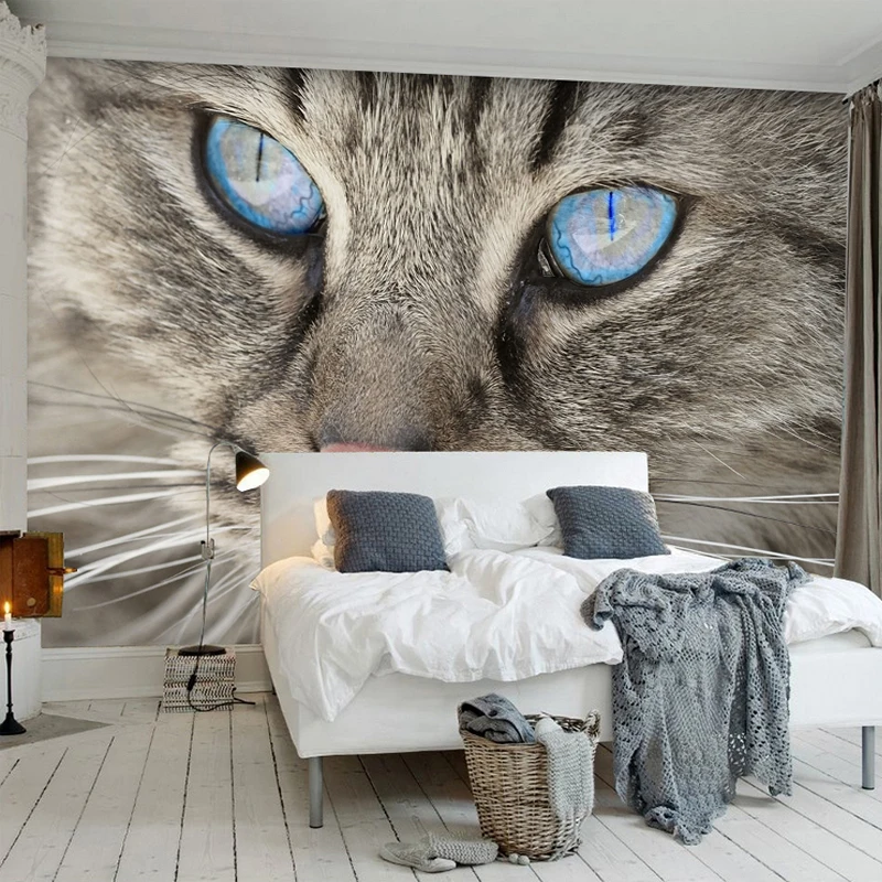 

Custom 3D Photo Wallpaper For Walls Roll Cat Eye Large Murals Modern Simple Living Room Bedroom Wall Papers Home Decor Painting