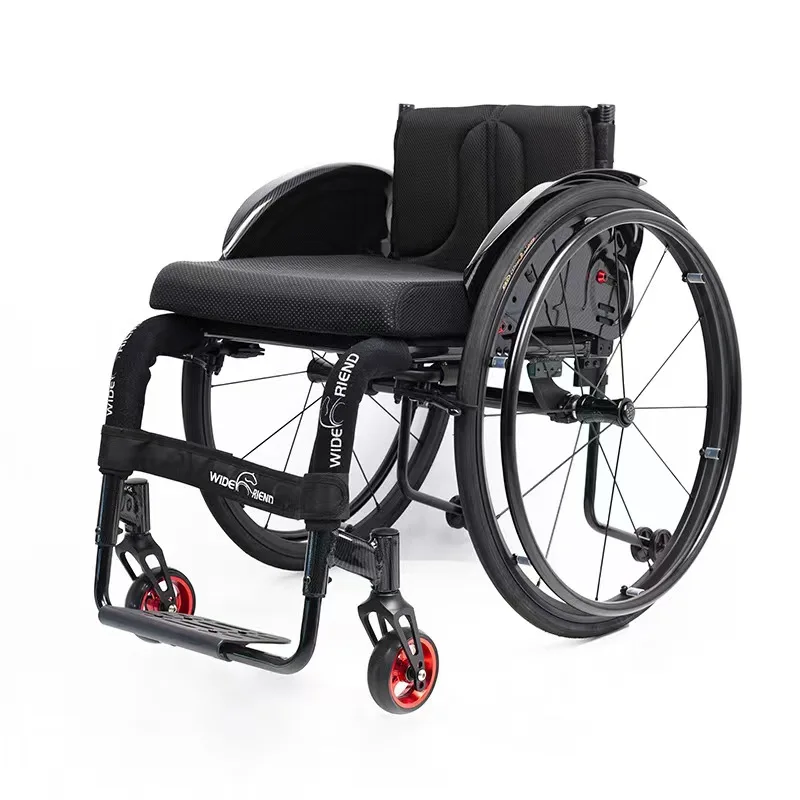 2026 Ultra Lightweight Steel Manual Wheelchair for Leisure & Sport Rigid & Active Design