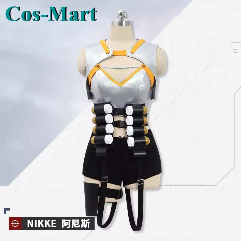 Cos-Mart Game NIKKE Anis Cosplay Costume NIKKE:The Goddess of Victory Fashion Gorgeous Combat Uniform Party Role Play Clothing