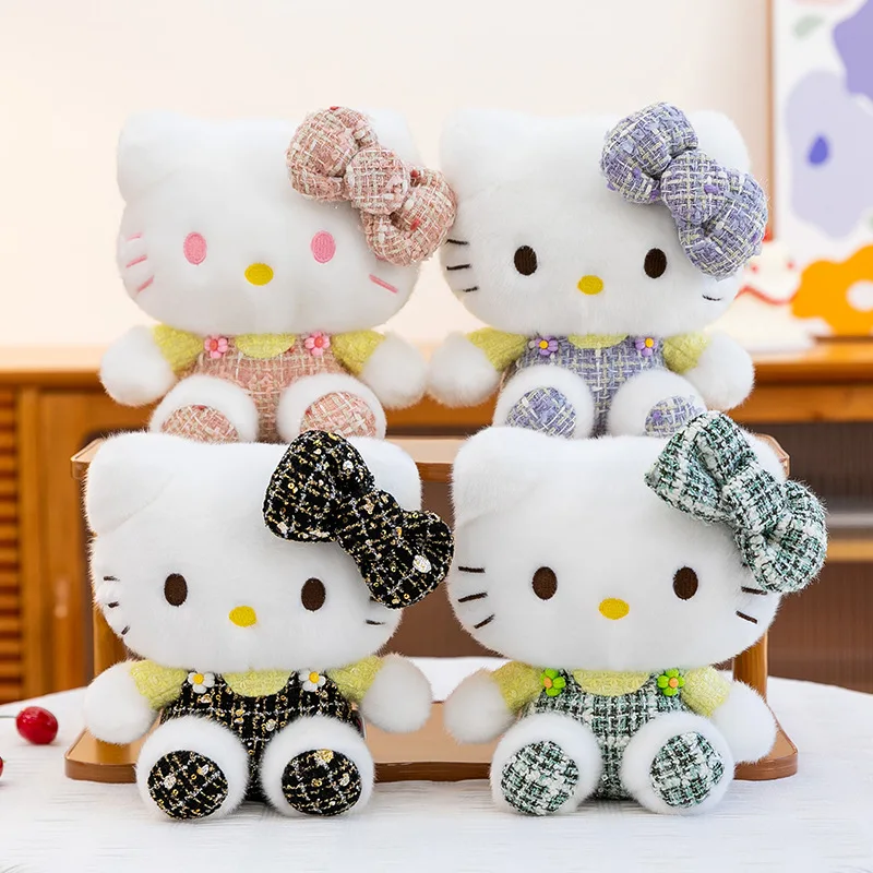 

Популярная плюшевая игрушка Sanrio Hello Kitty, 8 дюймов, в стиле Kawaii, мягкая, пушистая, ароматизированная, подушка-игрушка, праздничный подарок