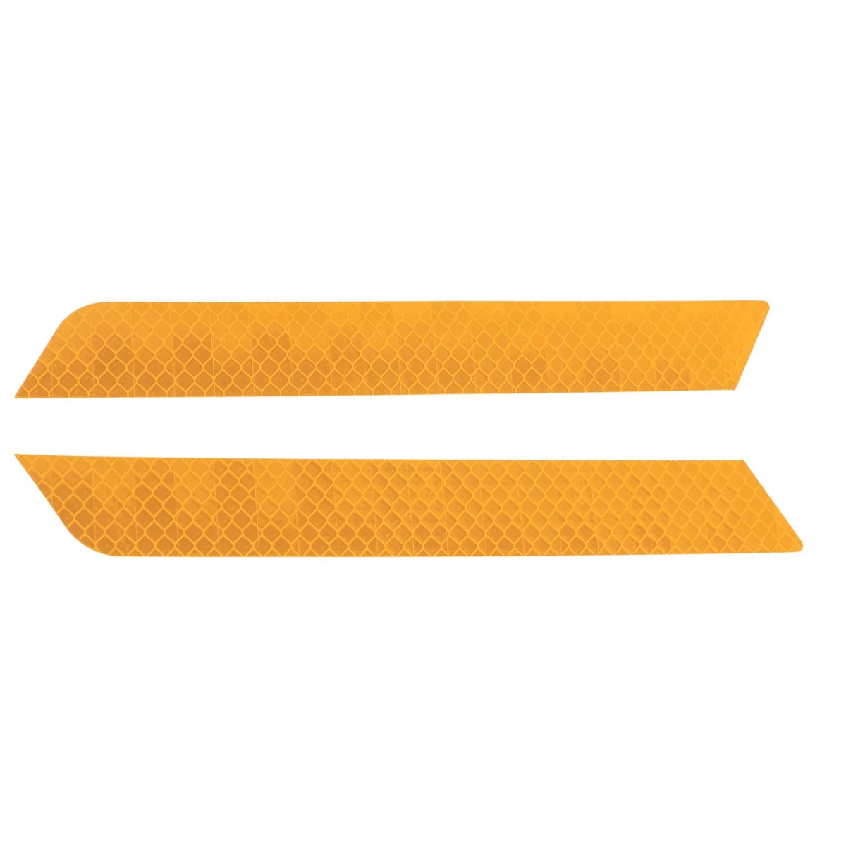 

Rear Bumper Stickers Reflective Trim Protector For Car Styling Golden Auto Decoration Removable Waterproof Scratch