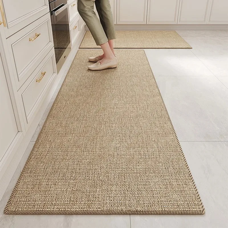 

Carpet for Kitchen Floor Mat Runner Rug Solid Color Carpet Long Foot Mats Minimalist Style Home Decoration Rugs 주방 바닥 매트