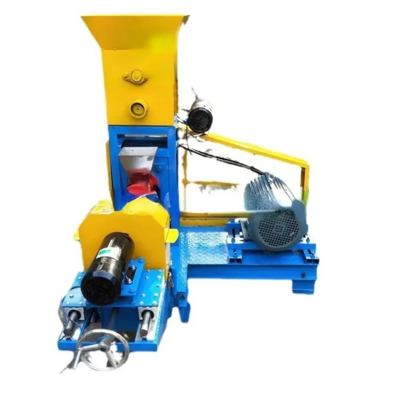 

Multi-function Heavy Rice Puffed Corn Snack Making Machines Pelletizer Animal Feeds Fish Snack Food Making Machine