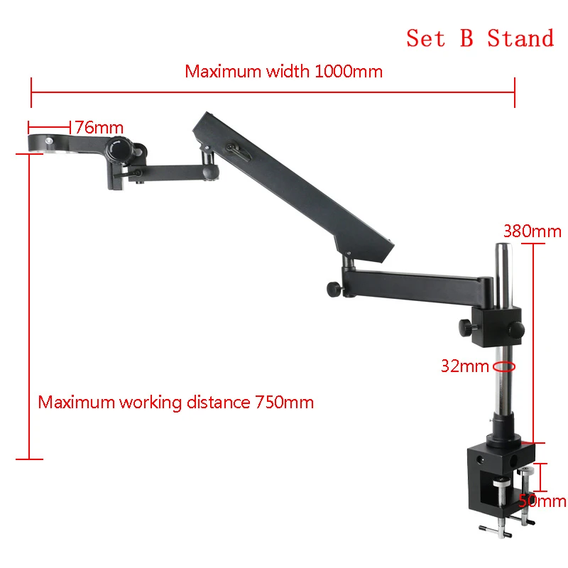 4K 1080P 55MP 48MP HDMI VGA USB Type C Video Camera 3.5X-90X 180X Simul Focus Parfocal Stereo Trinocular Microscope Clamp Arm