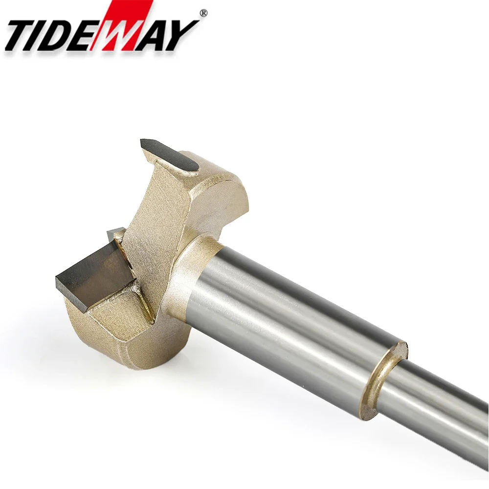 Tideway – ensemble d\'outils Forstner pour le travail du bois, forets à bois, auto-centrant, en carbure de tungstène, scie à trous, 1 pièce