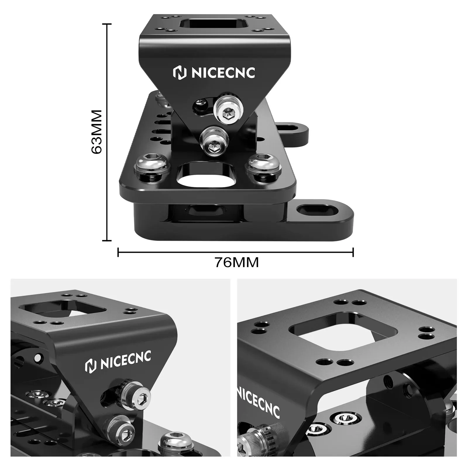 CNC GPS Mount For Yamaha Tenere 700 YZ125 YZ250 YZ250F YZ450F WR250F WR450F TM EN 300 MX 125 144 250 300 250FI 300FI 450FI 530FI