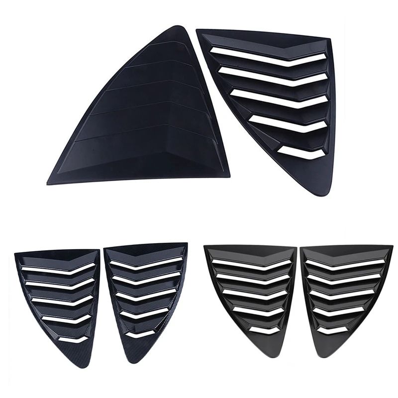 

Car ABS Rear Quarter Window Louver Windshield Shade Cover For Toyota 86 Scion FRS Subaru