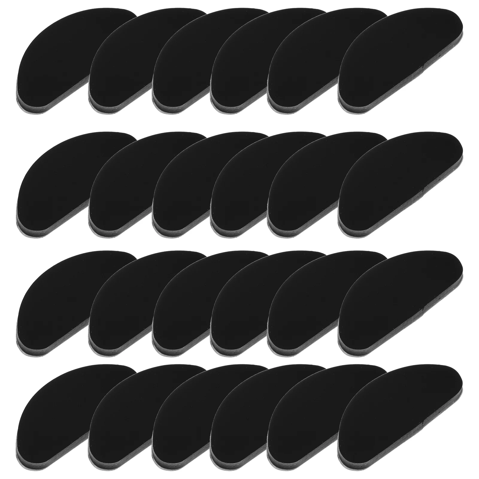 

30 Pcs Shaped Silicone Pads Glasses Accessories Nonslip Eyeglass Parts Nose Nose Pads For Glasses Support for Frame