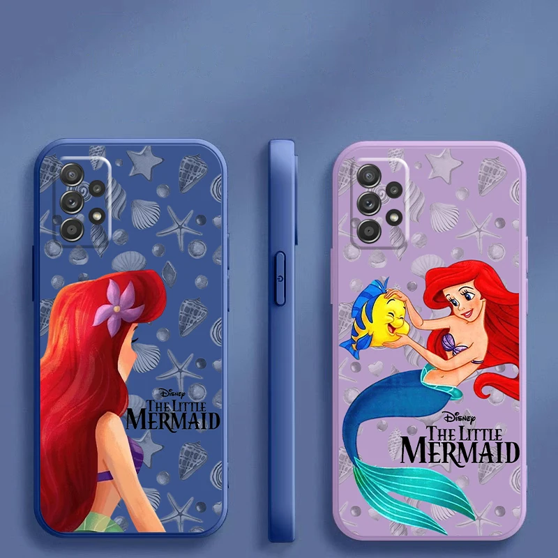 Disney The Little Mermaid For Samsung Galaxy A70 A51 A50 A42 A41 A35 A31 A20 A20S A14 A12 A11 A10 A03 A02 A01 Core Phone Case