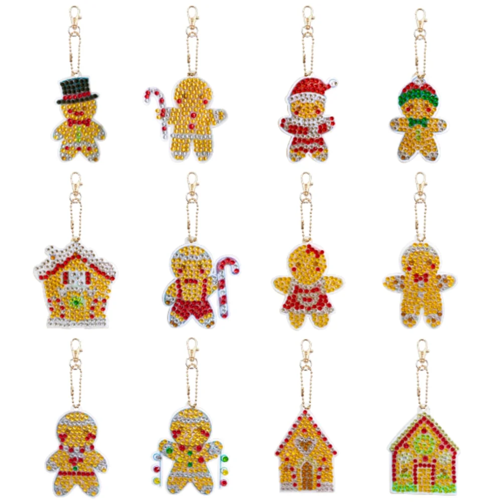 

12 шт./набор, брелки для ключей