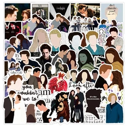 The Twilight Saga Movie Adesivos para crianças, bicicleta, viagem, bagagem, guitarra, laptop, geladeira, brinquedo clássico, decalque, adesivos para crianças, decalque, 10, 30, 50pcs