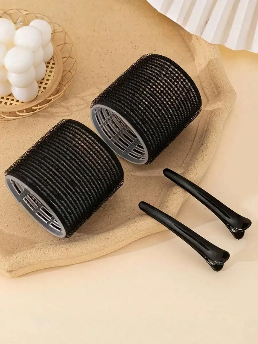 Jumbo Self-Grip Hair Curlers Rollers With Clips For Long Medium Short Hair view 6