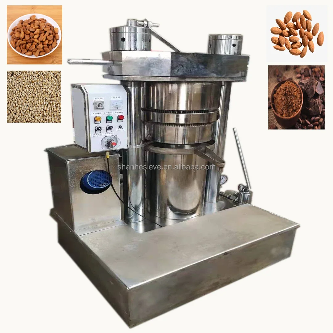 Cocoa Bean Automatic Hydraulic Oil Press Machine